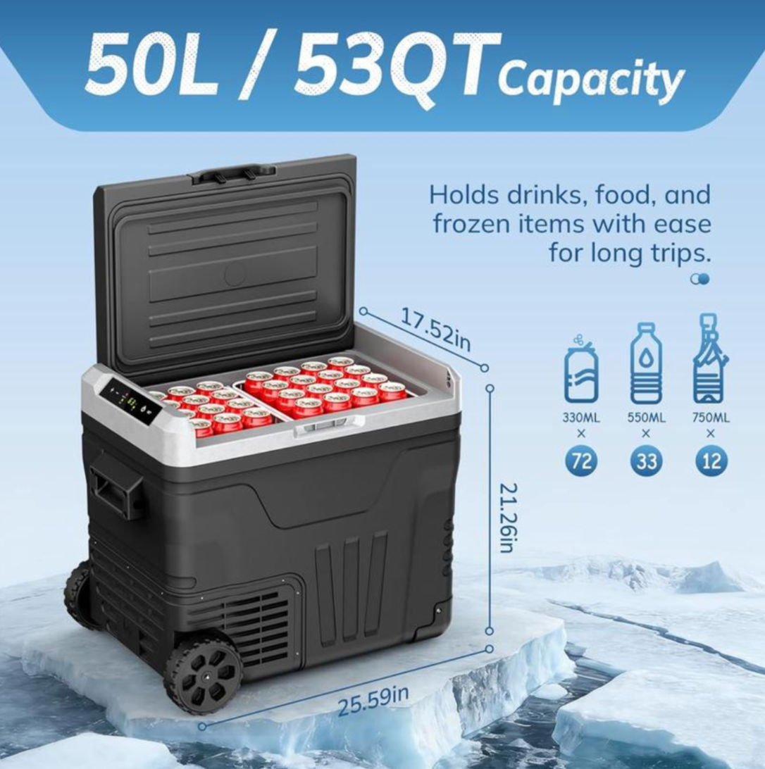 Velmora IceBox Pro™ | Nevera Portátil Eléctrica 12V/24V