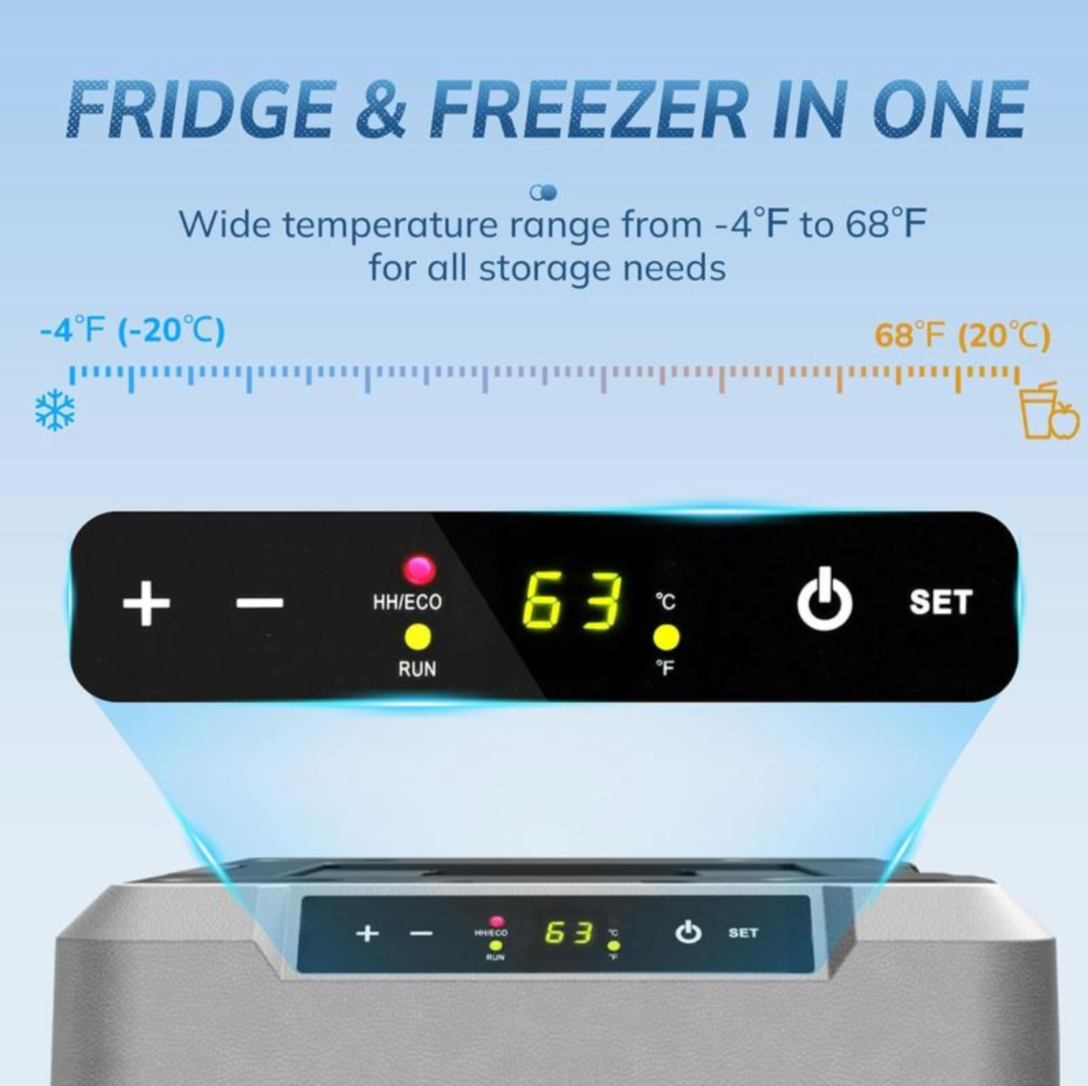 Velmora IceBox Pro™ | Nevera Portátil Eléctrica 12V/24V