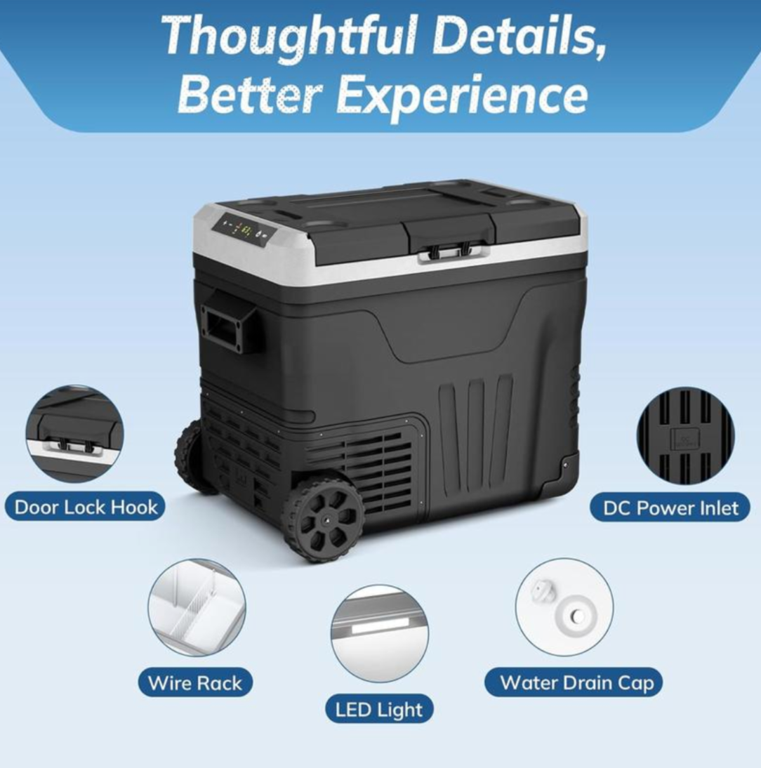 Velmora IceBox Pro™ | Nevera Portátil Eléctrica 12V/24V